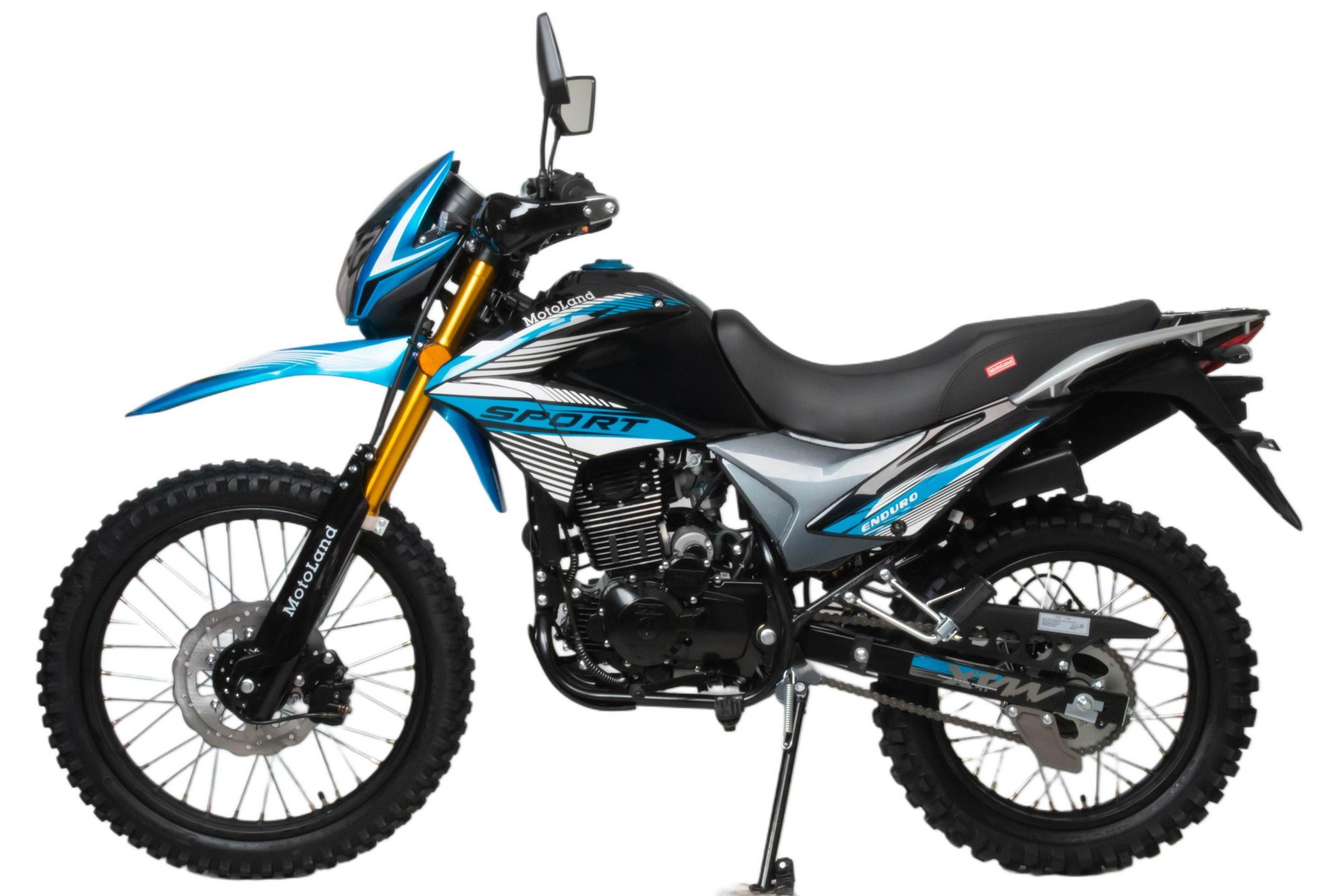 Мотоцикл Кросс 300 ENDURO ST NEON синий