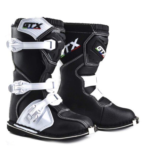 Мотоботы GTX MX (детские) #3 white/black (р. 32)